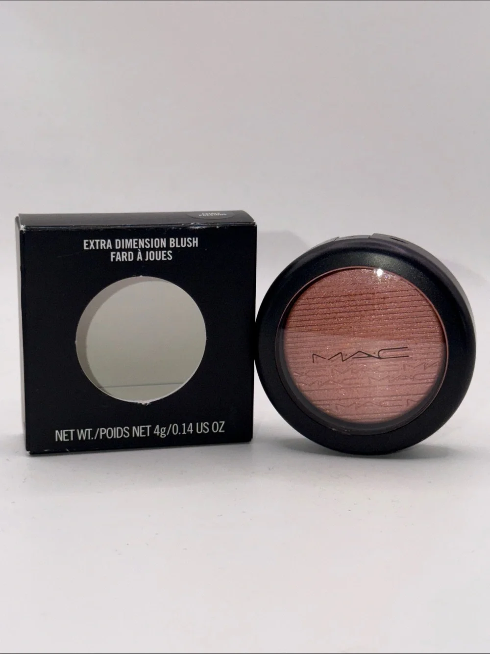 MAC EXTRA DIMENSION BLUSH in FAIRLY PRECIOUS Soft Apricot/Coral F/S 0.14 Oz NIB! - Picture 8 of 13